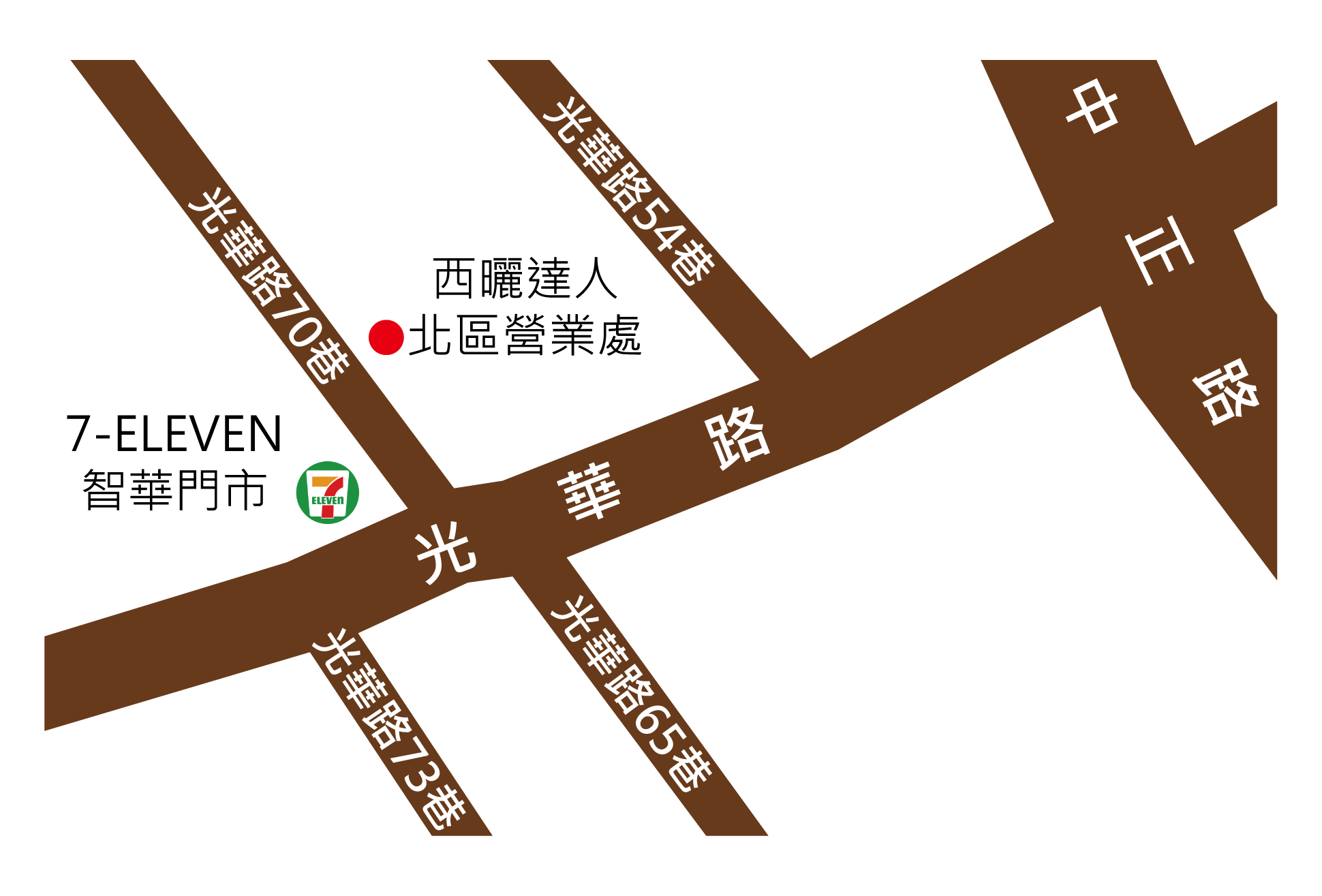 北部台北營業處地圖